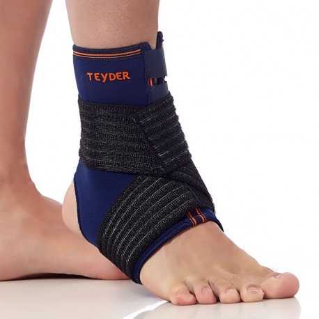 OPEN ANKLE BRACE WITH STRAP 551TB